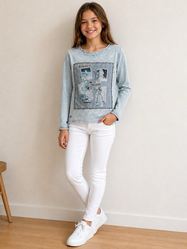 Garcia jeans sweatshirt - jeans, gr
